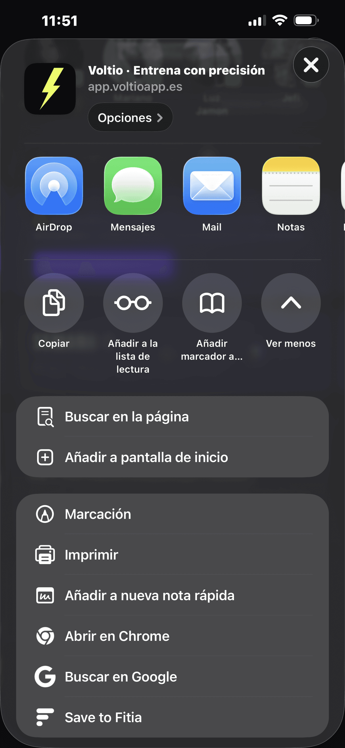 Captura real de Voltio - Panel de Administración & Migraciones